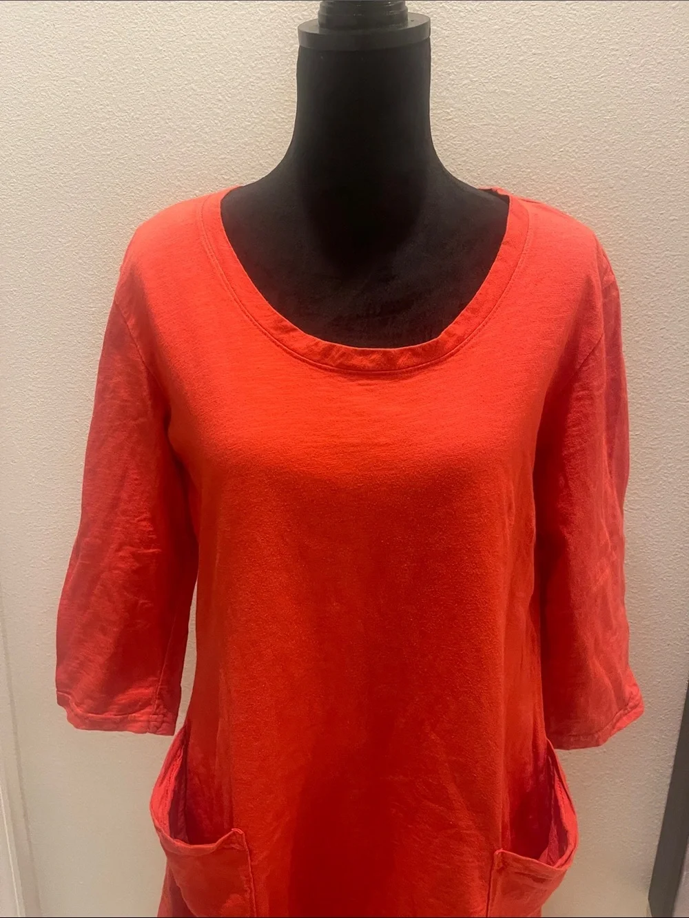 Fresh Produce Tunic Dress with Front Pockets M